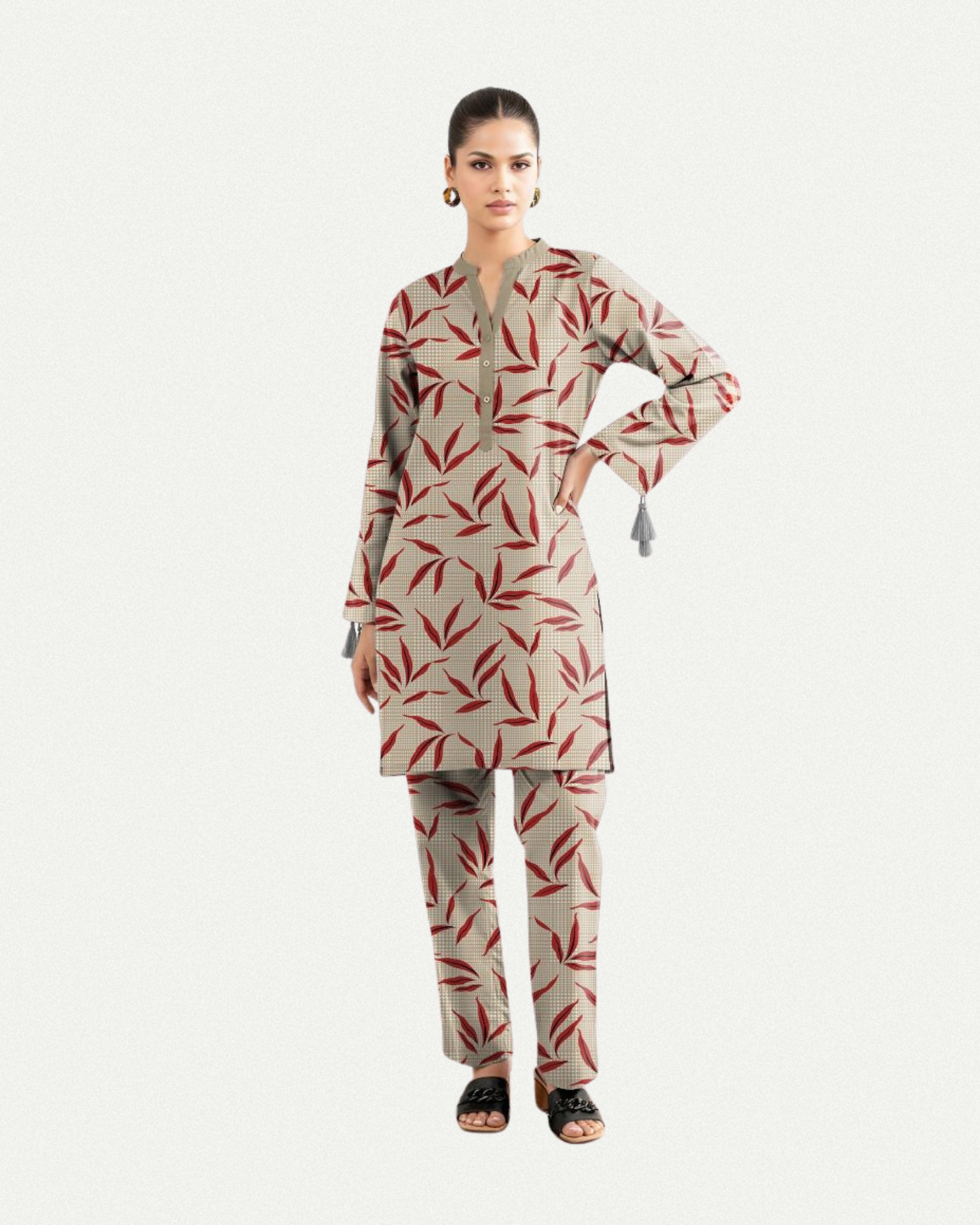 Un-Stitched 2Pcs Khaddar-89