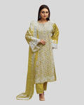 3 Piece - Embroidered ZE - 775