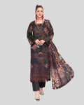 3 Piece - Embroidered ZE - 786