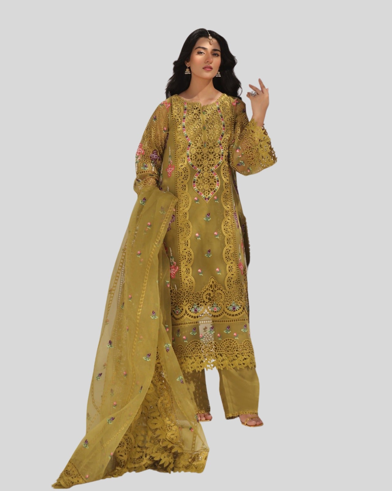 3 Piece - Embroidered ZE - 790