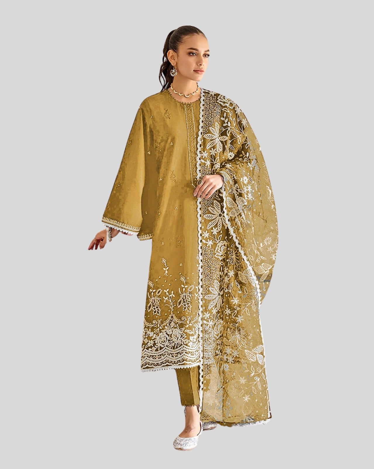 3 Piece - Embroidered ZE - 798