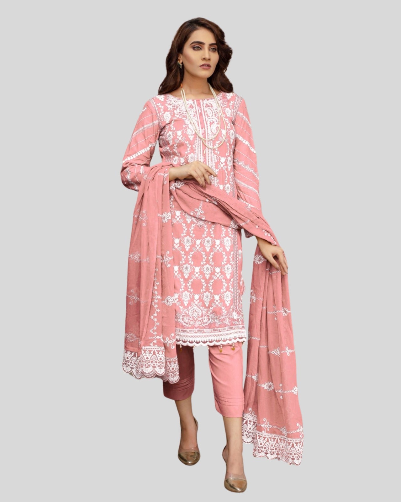 3 Piece - Embroidered ZE - 801