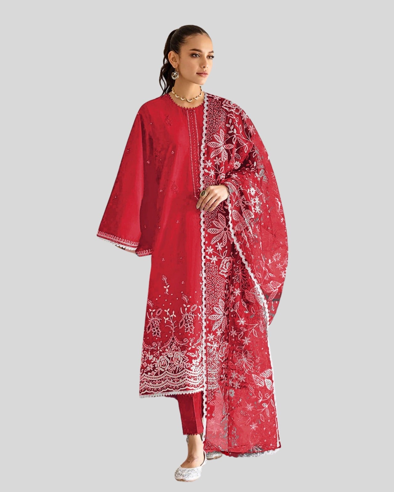 3 Piece - Embroidered ZE - 802