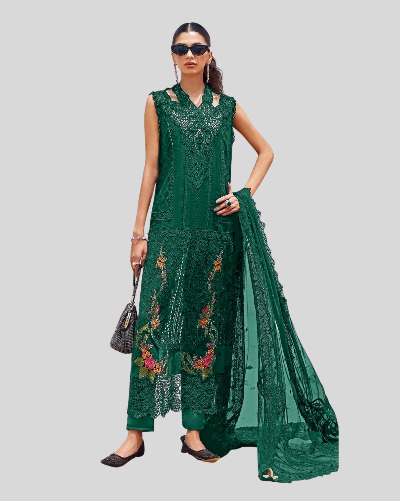3 Piece - Embroidered ZE - 803