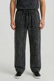 Studio Washed T-Shirt & Trouser Co-Ords Set Line Charcoal