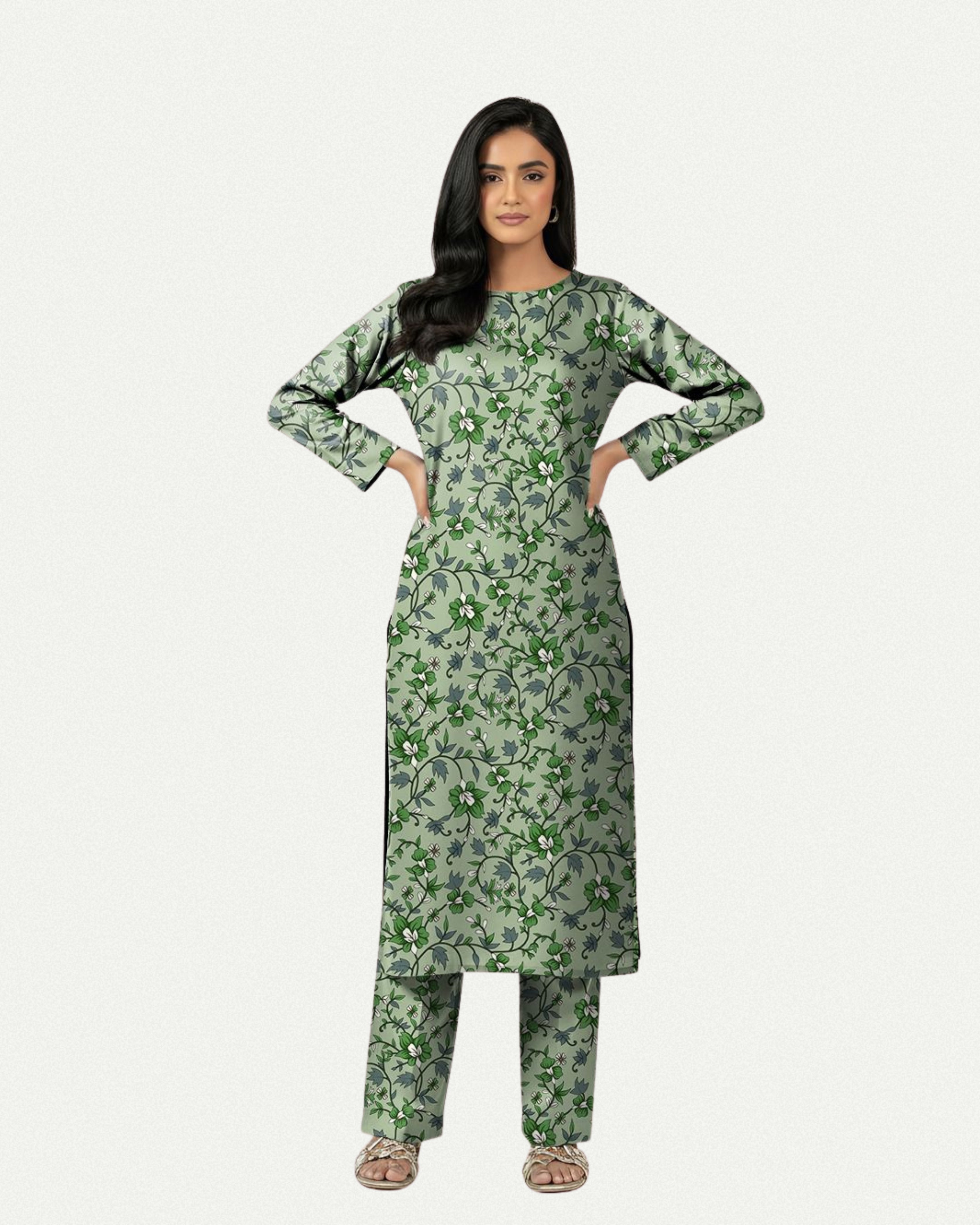 Un-Stitched 2Pcs Khaddar-2SU