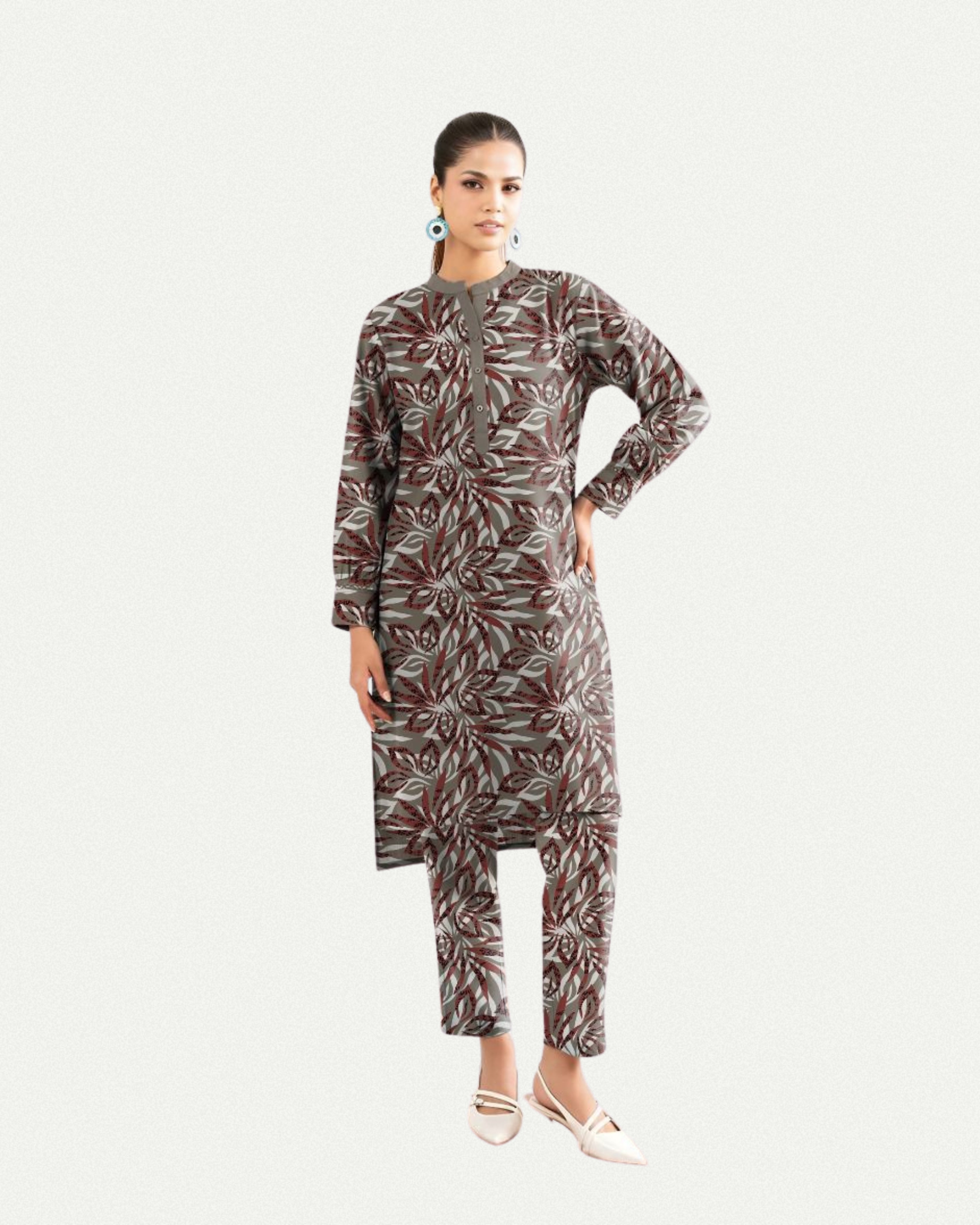 Un-Stitched 2Pcs Khaddar-92