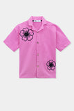 kids Resort Collar Shirt Pink