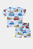 Infant Boys Cars Printed Suit
