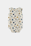 Fish Printed Infant Romper