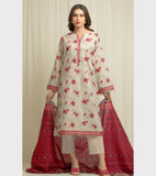 Mint Fern Pattern Lawn (3pc)