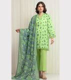 Premium Embroidered Onyx & Teal (3pc)