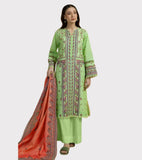 Taupe & Coral Lawn (3pc)