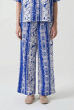 Printed Co-ord Set  Blue